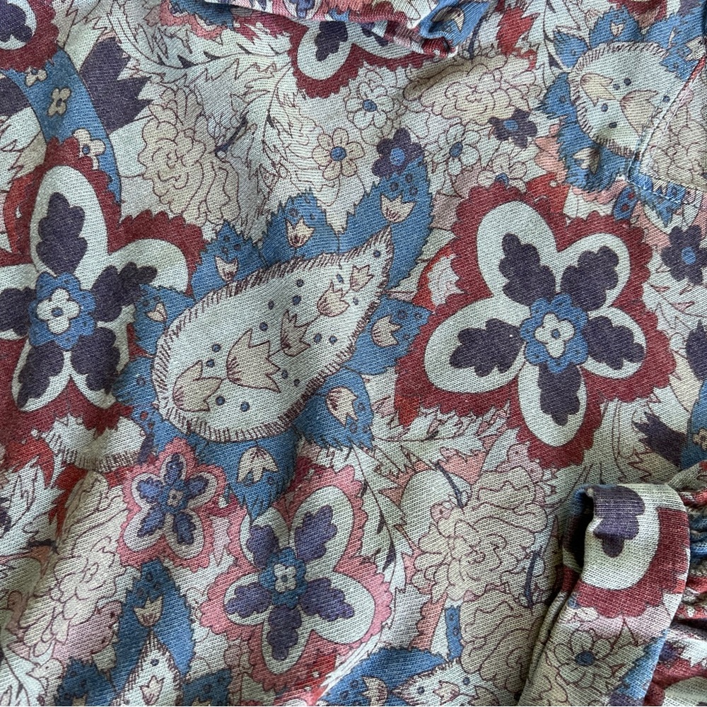 Sundry Paisley Raglan Top - Picture 8 of 8